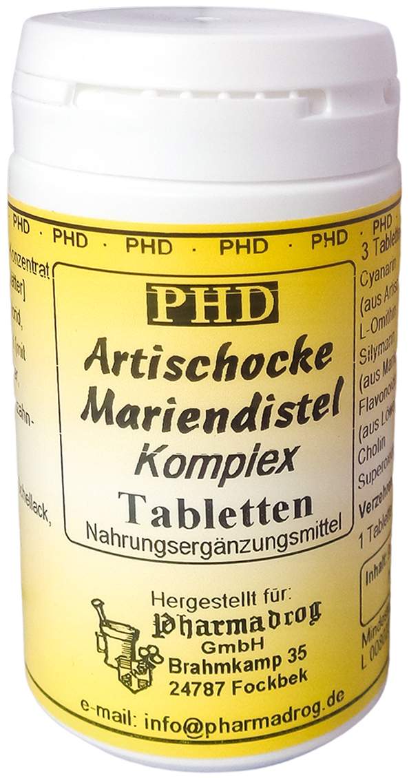 Artischocke Mariendistel Komplex Tabletten 90 Stück