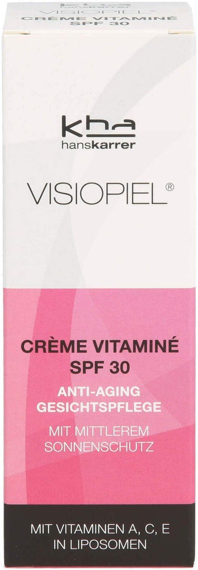 Visiopiel Creme Vitamine Spf 30 50ml