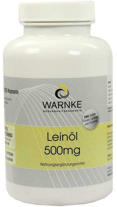 Leinöl 500 mg 250 Kapseln
