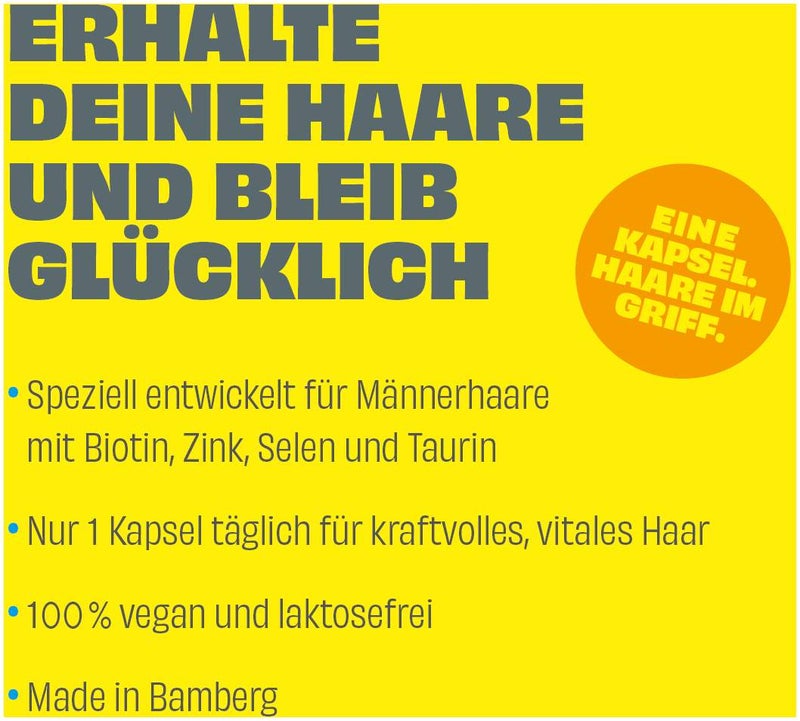 Bio-H-Tin Hair Essentials Men Forte Kapseln 90 Stück