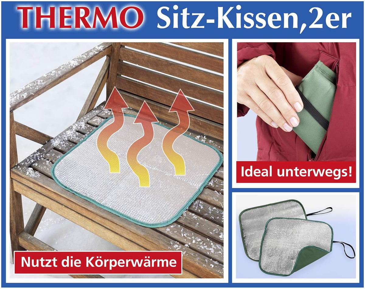 Thermositzkissen 2er