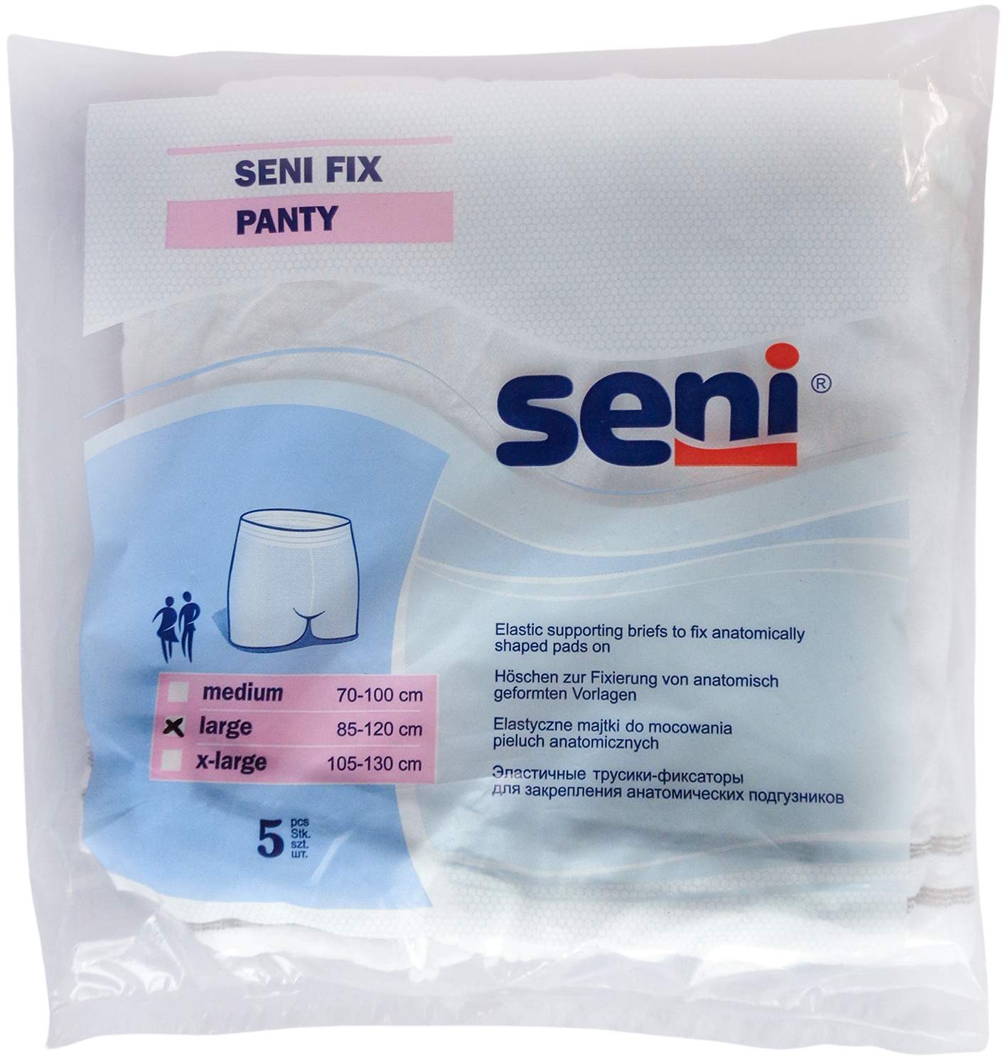 Seni Fix Panty Fixierhosen Gr.L 5 Stück