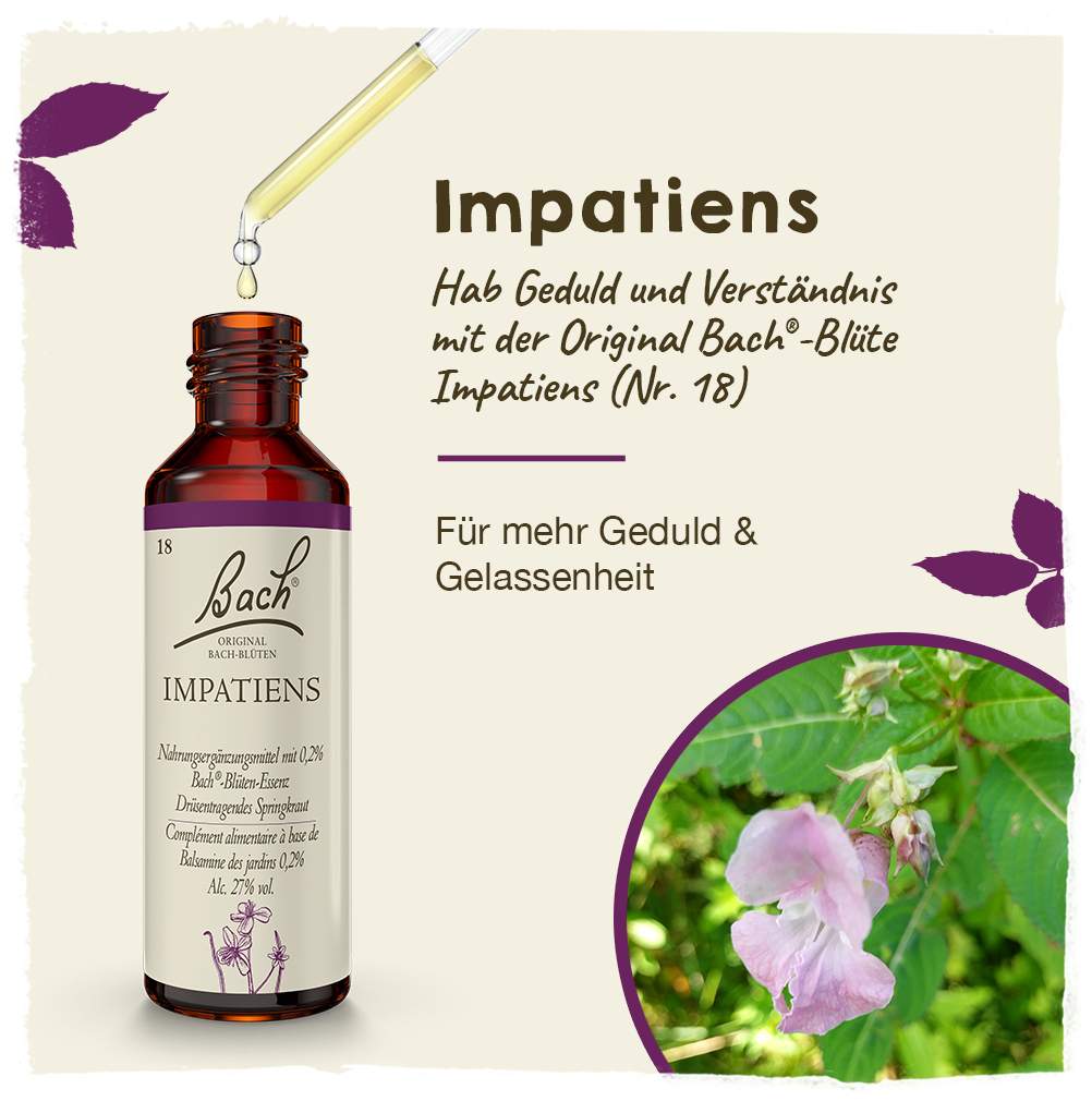 Bachblüten Impatiens 20ml Tropfen