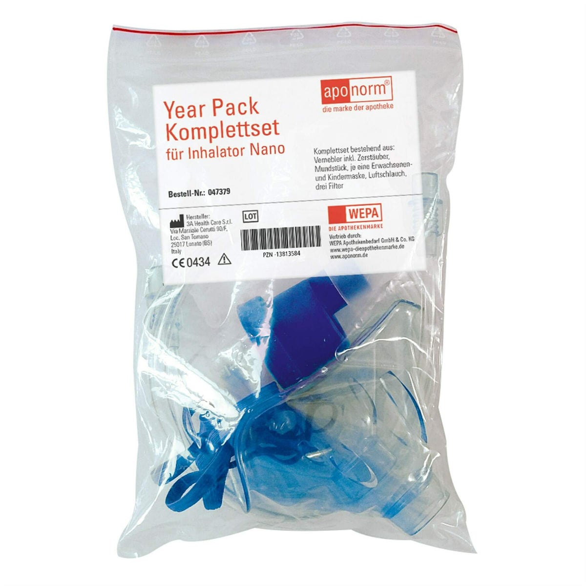 Aponorm Inhalationsgerät Nano Year Pack 1 Stk