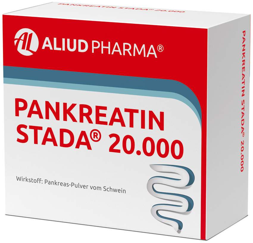 Pankreatin Stada 20.000 Aliud 100 Magensaftresistente Hartkapseln