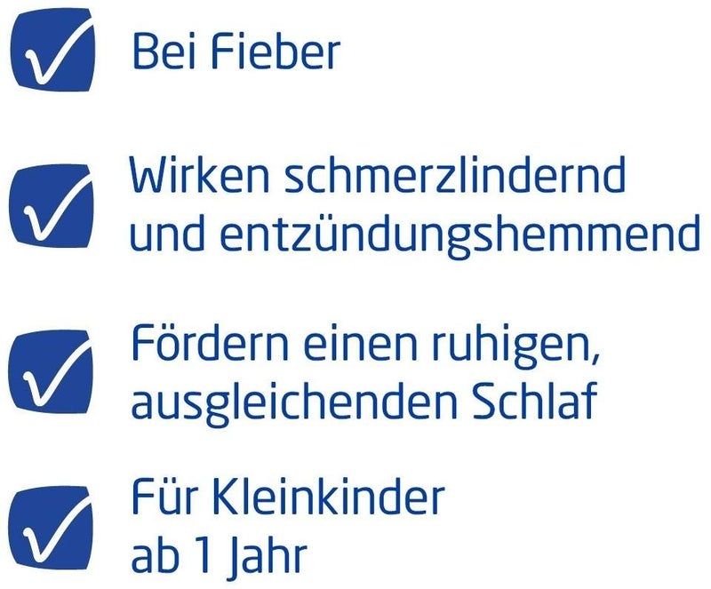 Weleda Fieber und Zahnungszäpfchen 10 Stück