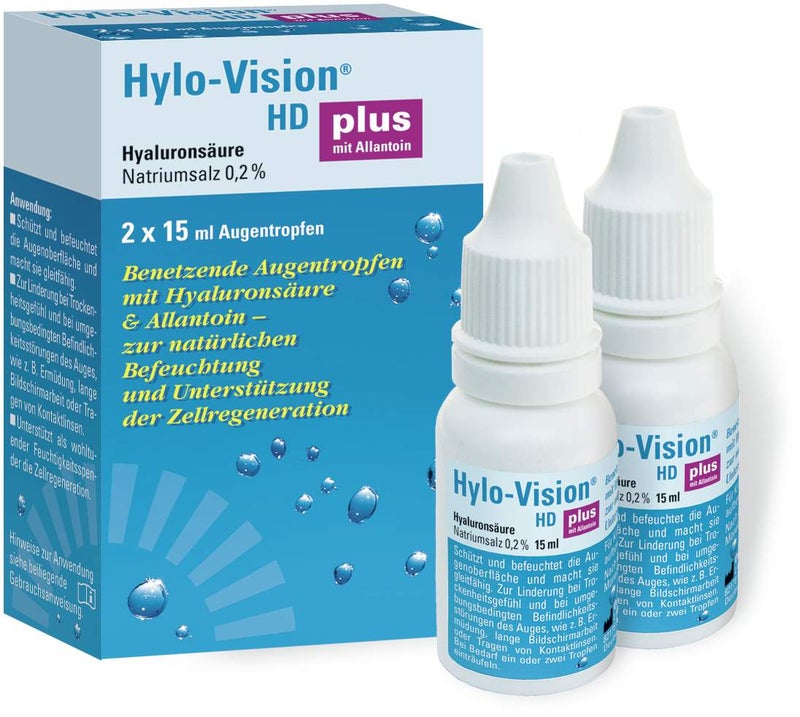 Hylo Vision HD Plus Augentropfen 2 x 15 ml