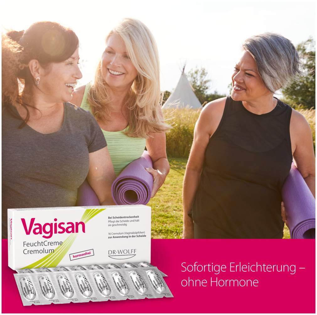 Vagisan Feuchtcreme Cremolum 16 Vaginalzäpfchen