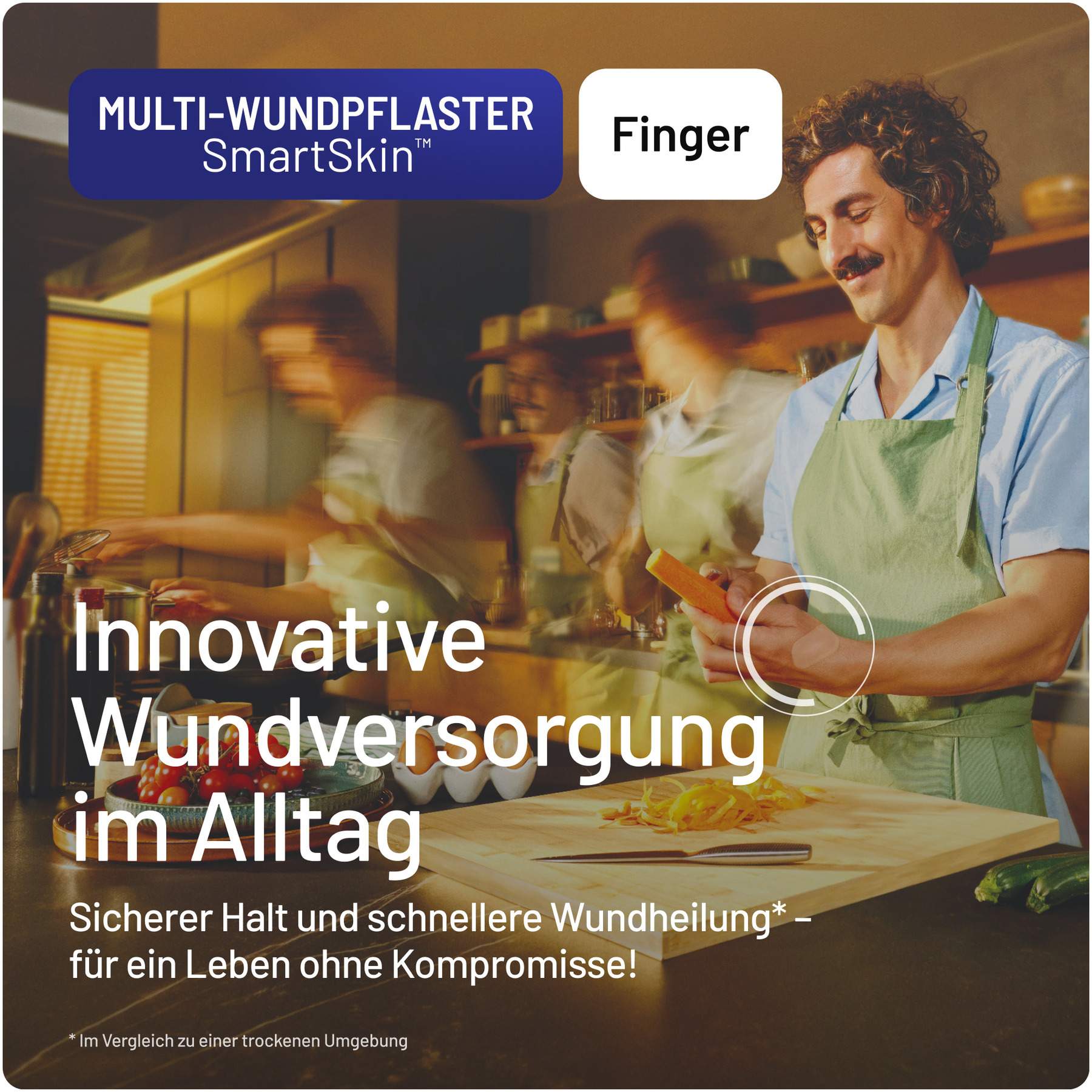 Compeed Multi-Wundpflaster SmartSkin Finger 9 Stück