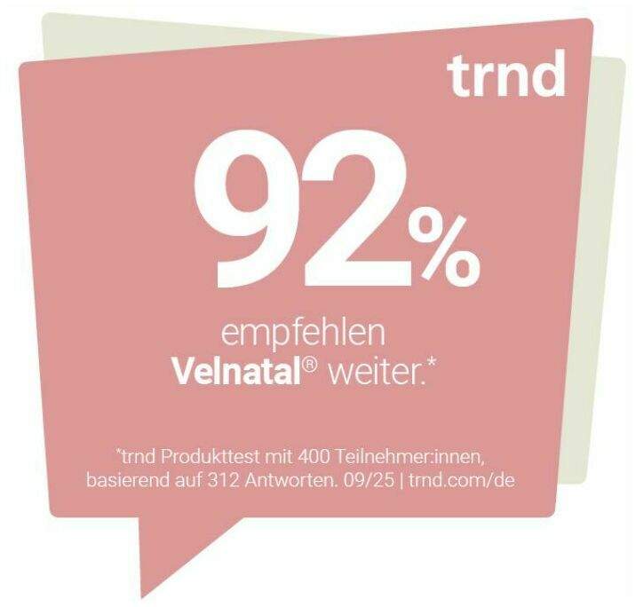 Velnatal Schwangerschaft + Stillzeit 90 Weichkapseln