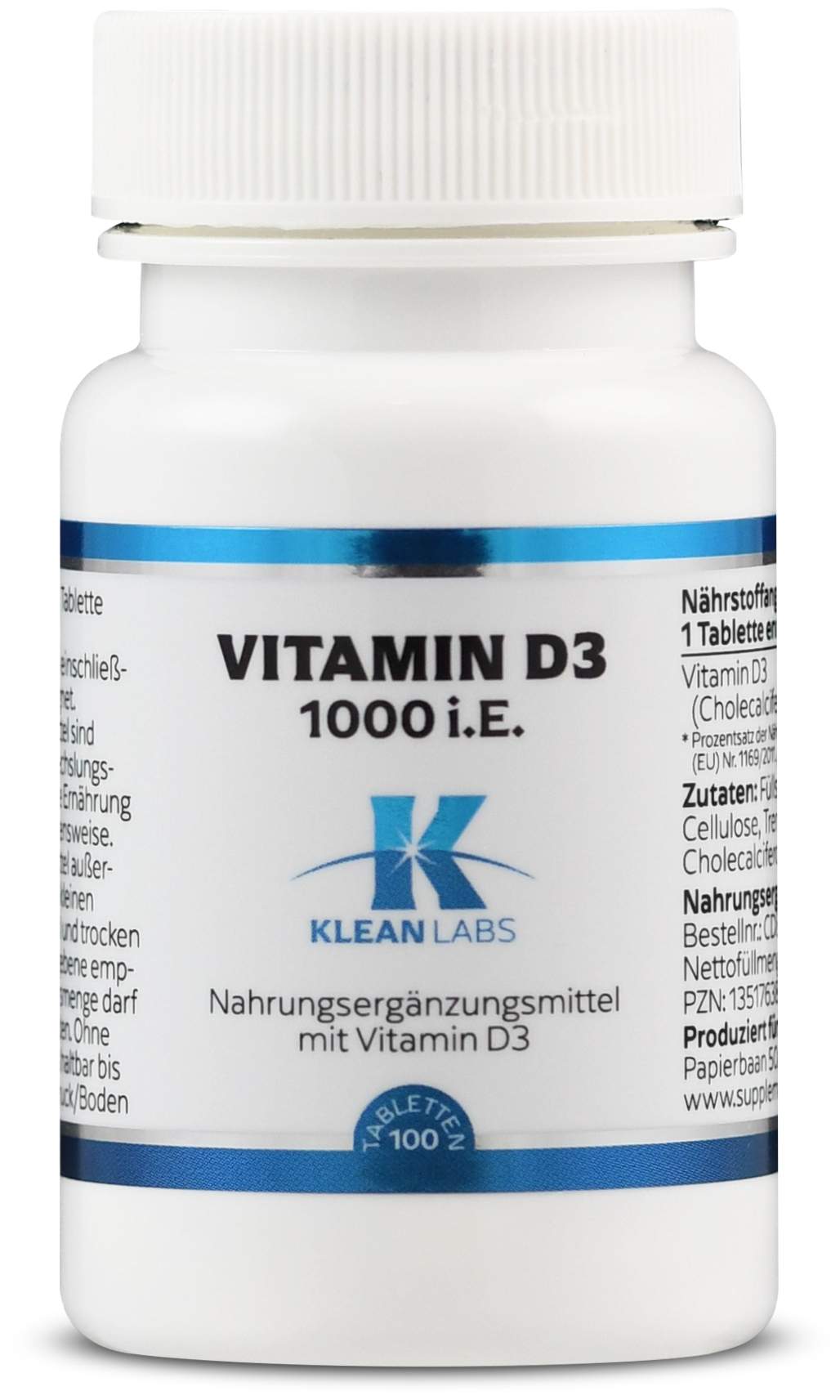 Vitamin D 1000 I.E. 100 Tabletten