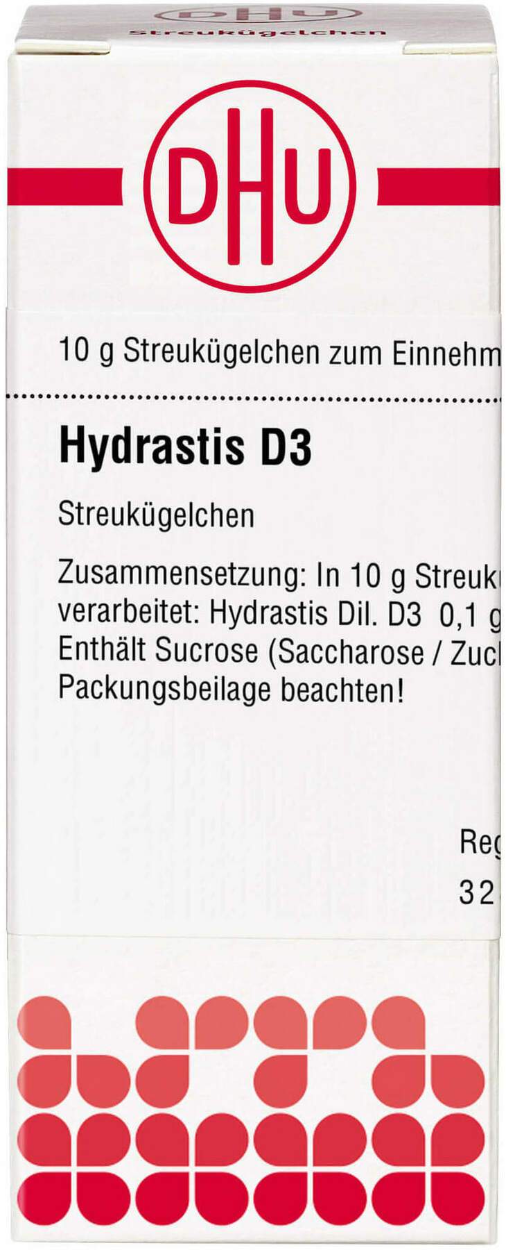 Dhu Hydrastis D3 Globuli 10 G