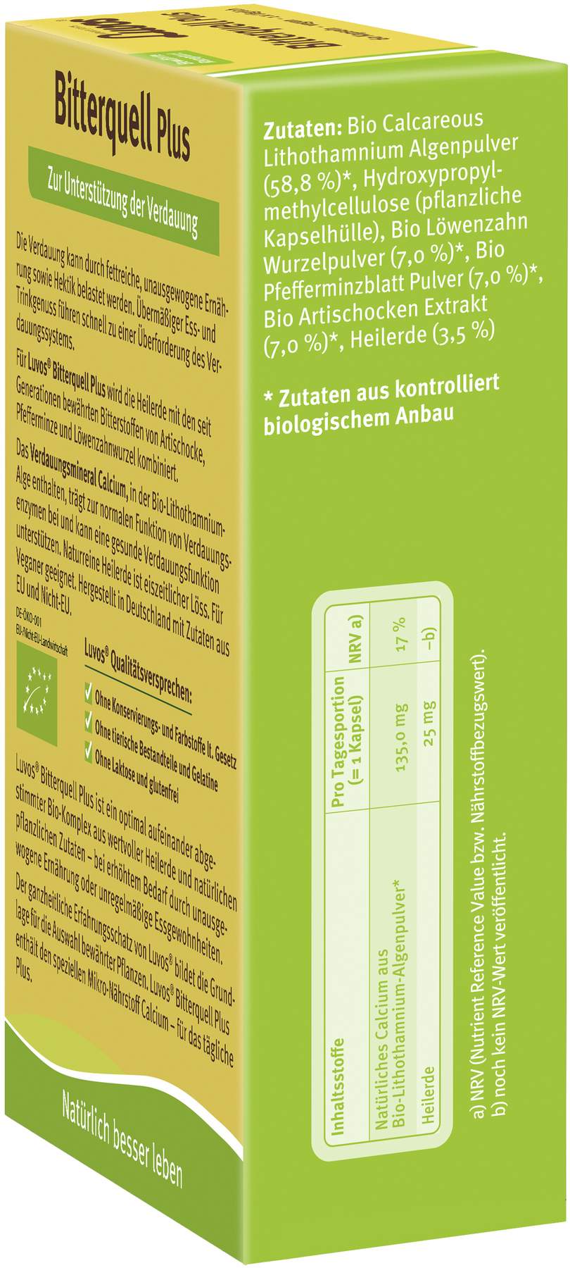 Luvos Heilerde Bio Bitterquell Plus Kapseln