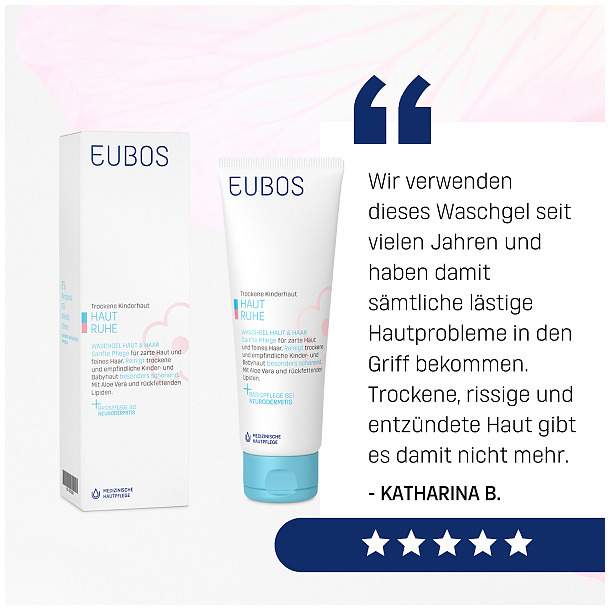 Eubos Kinder Haut Ruhe Waschgel 125 ml Gel