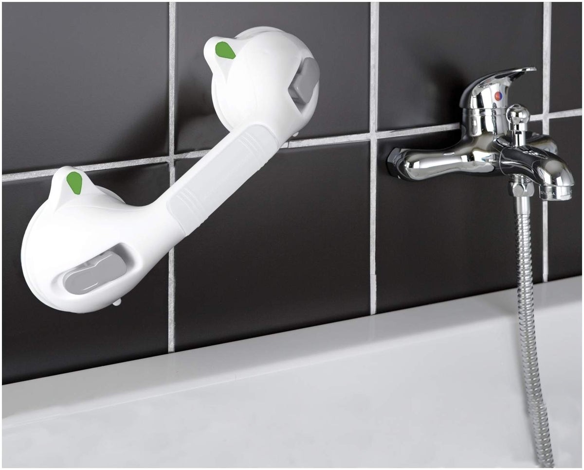 Wandgriff SECURA, 29 cm Saugnapf mit Saugnapf und Ampelsystem