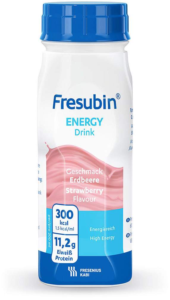 Fresubin Energy Drink Erdbeere Trinkflasche 6 X 4 X 200 ml