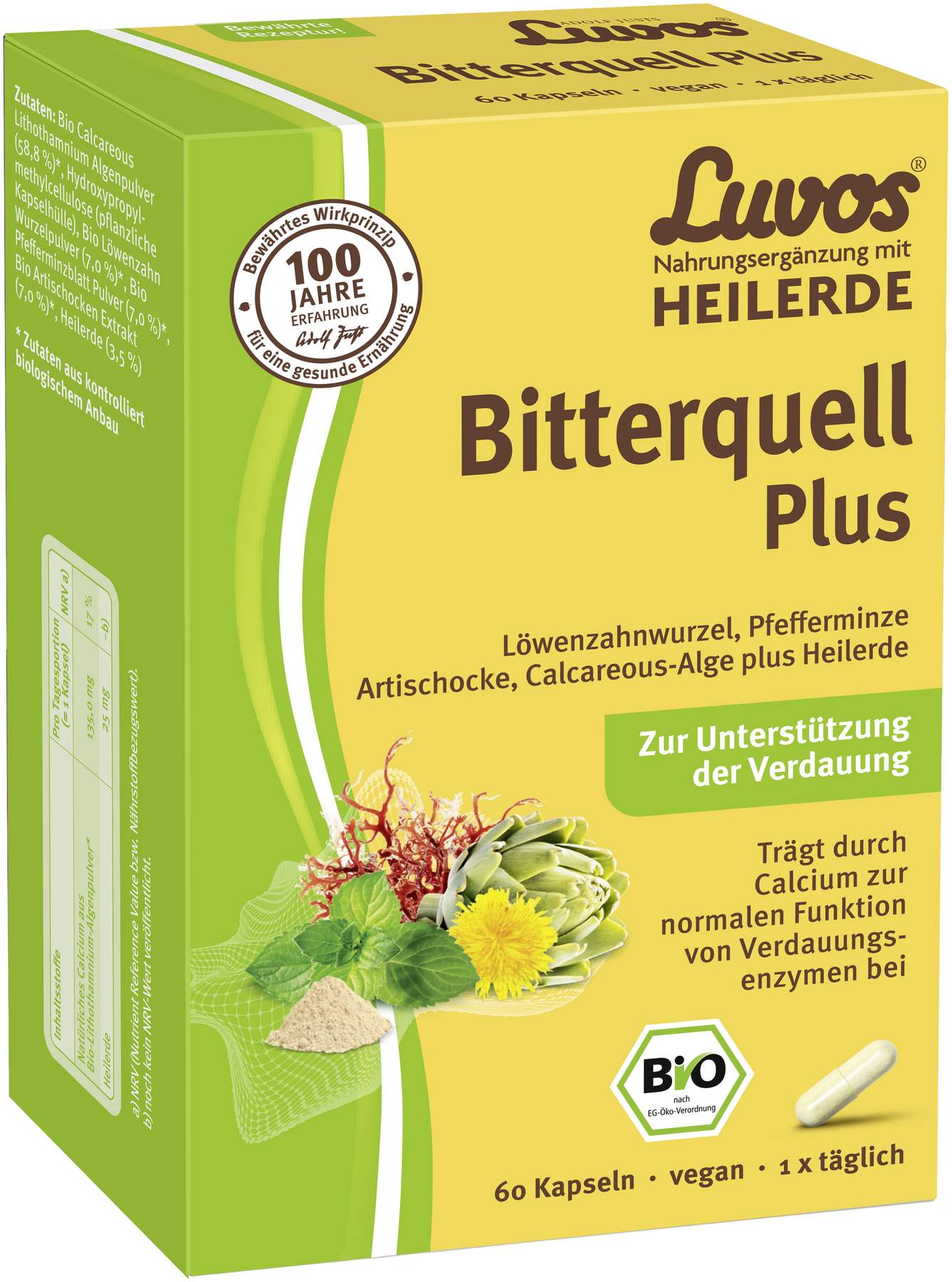 Luvos Heilerde Bio Bitterquell Plus Kapseln