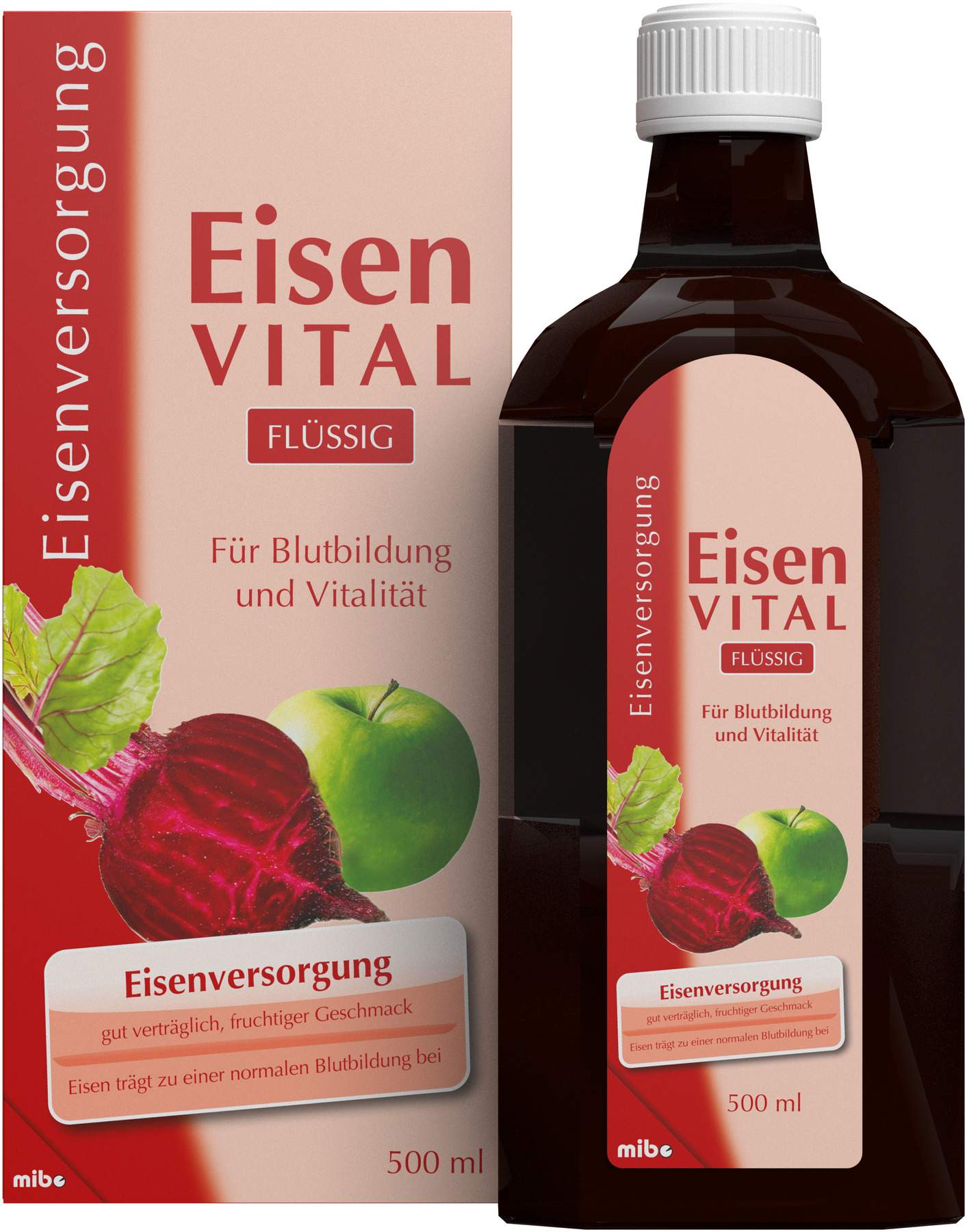 Eisen Vital Flüssig 500 ml Liqiudum