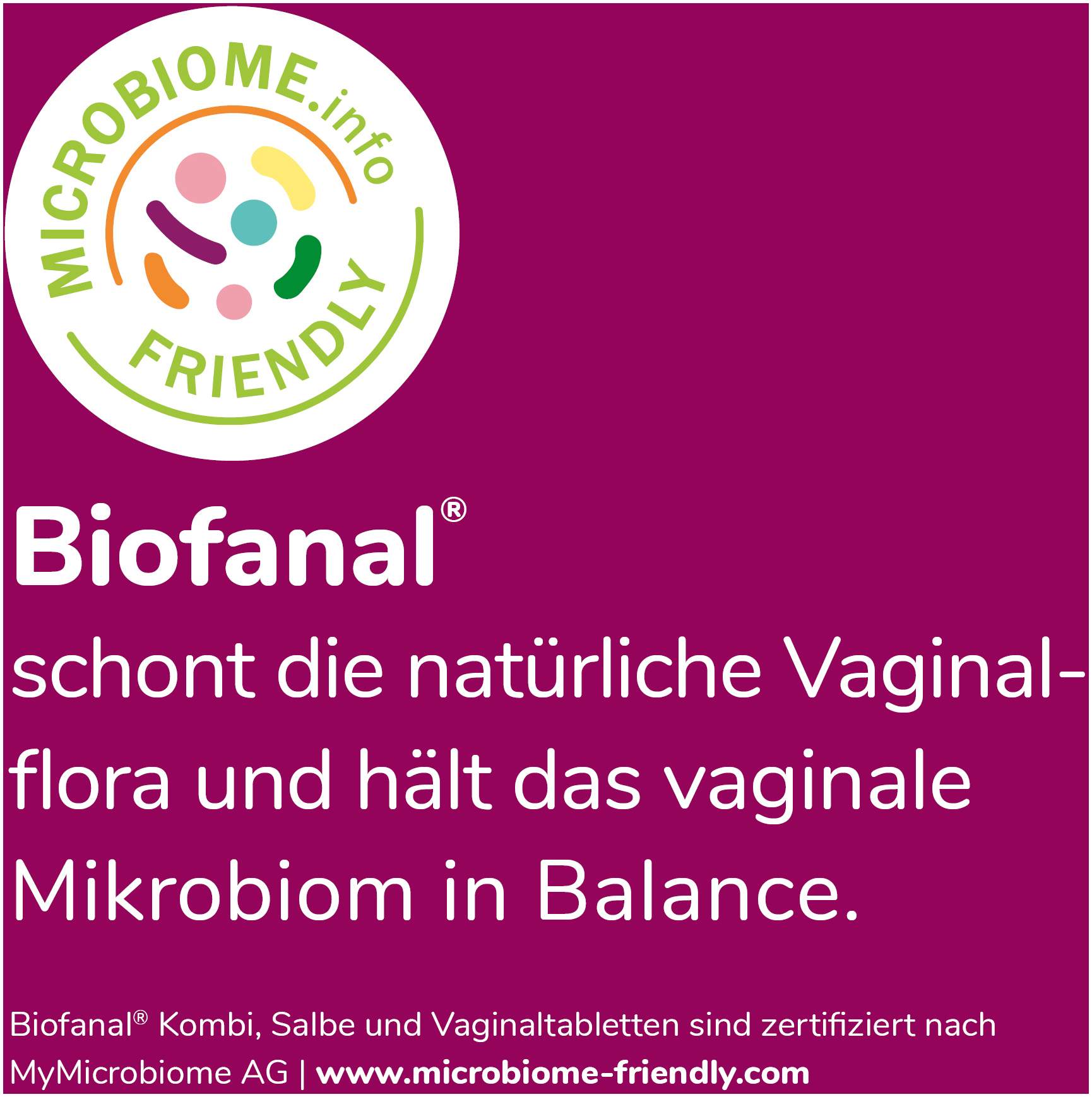 Biofanal Kombipackung bei Scheidenpilz Vagtab. + Salbe 1 Stück
