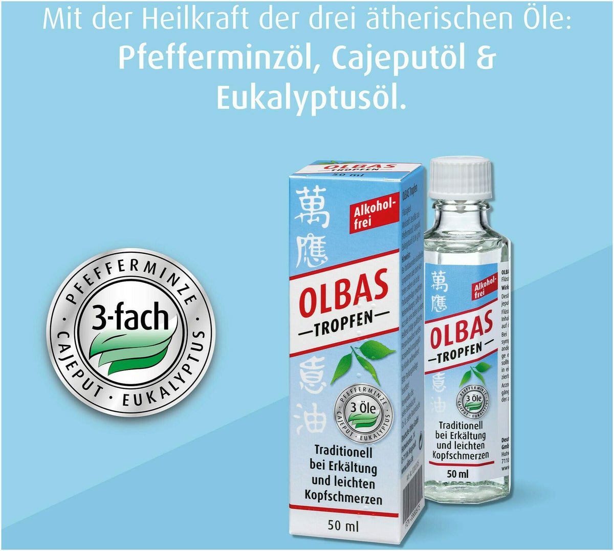 Olbas Tropfen 50 ml Flüssigkeit