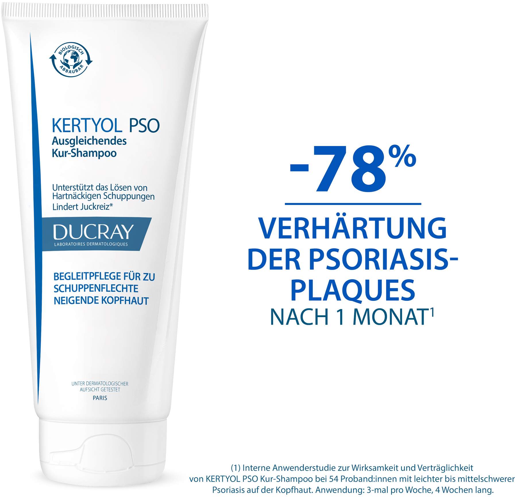 Ducray Kertyol PSO Kur-Shampoo 200 ml