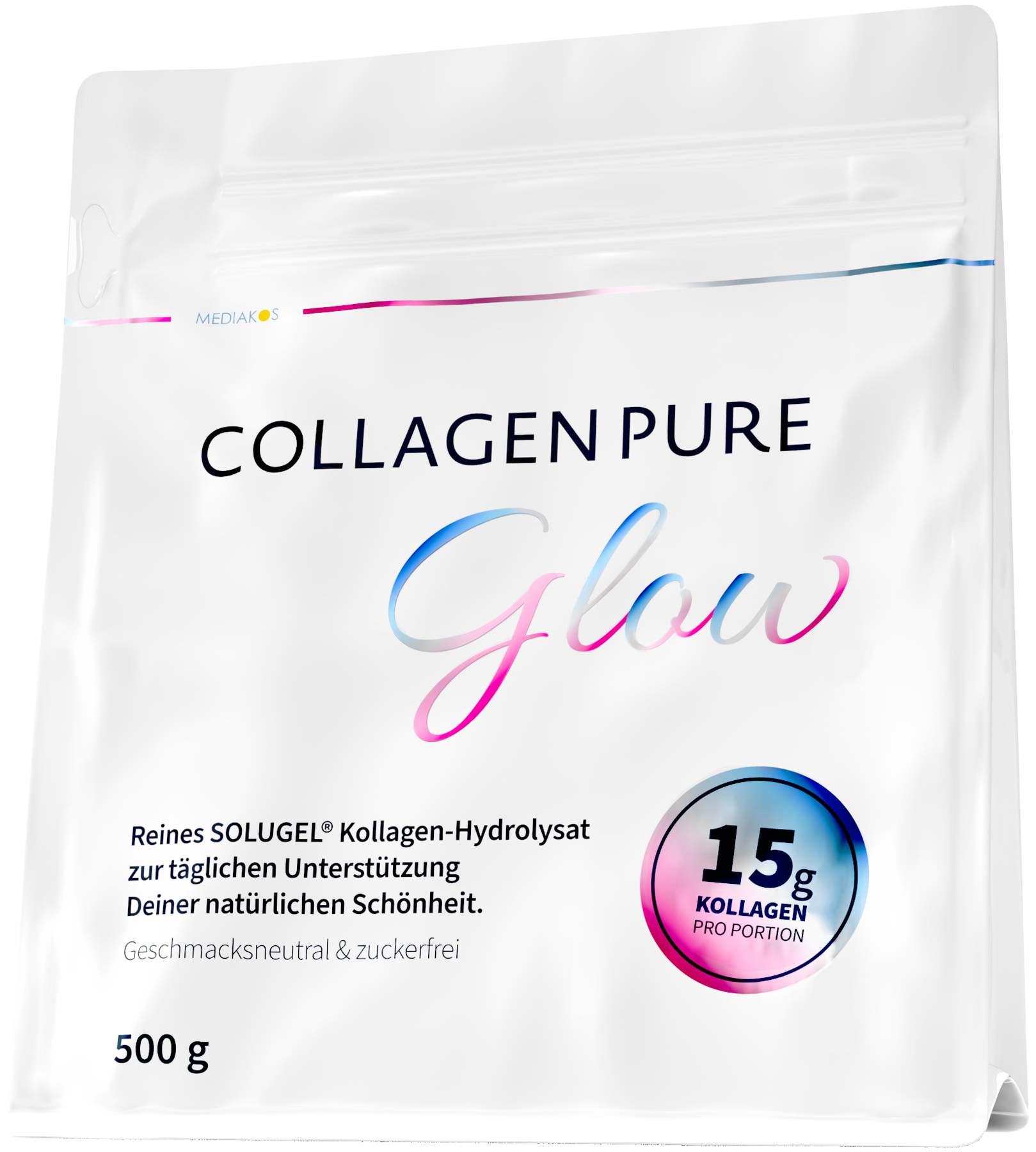 Collagen Pure Glow 100% Reines Kollagen 500 G
