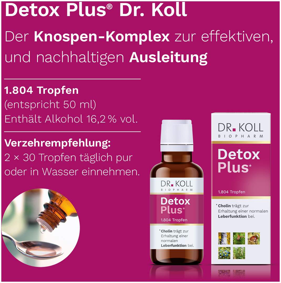 Detox Plus Dr.Koll 50 ml Tropfen
