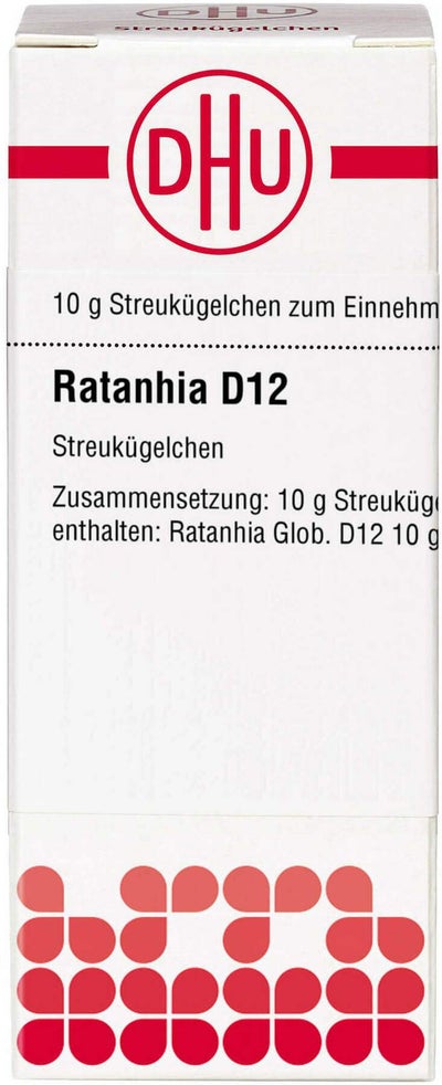 Dhu Ratanhia D12 Globuli 10 G