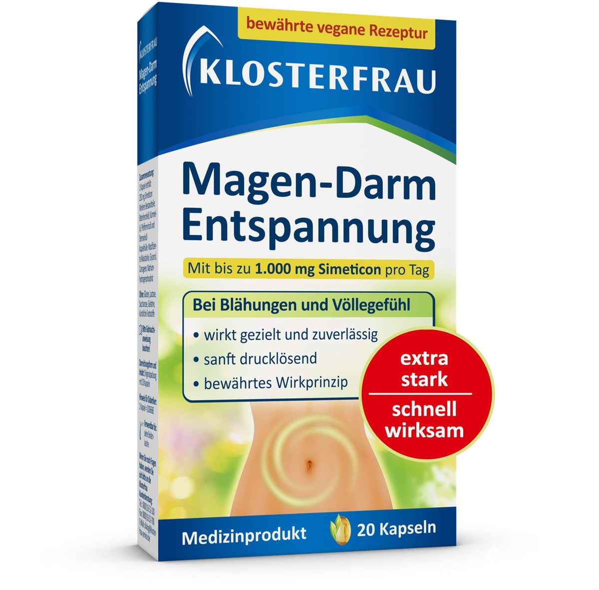 Klosterfrau Magen-Darm Entspannung 20 Kapseln