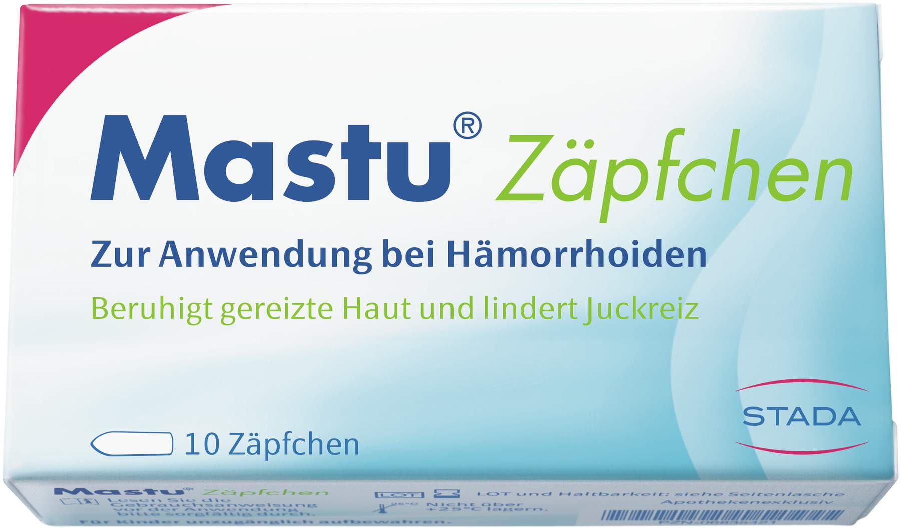 Mastu Zäpfchen 10 Zäpfchen