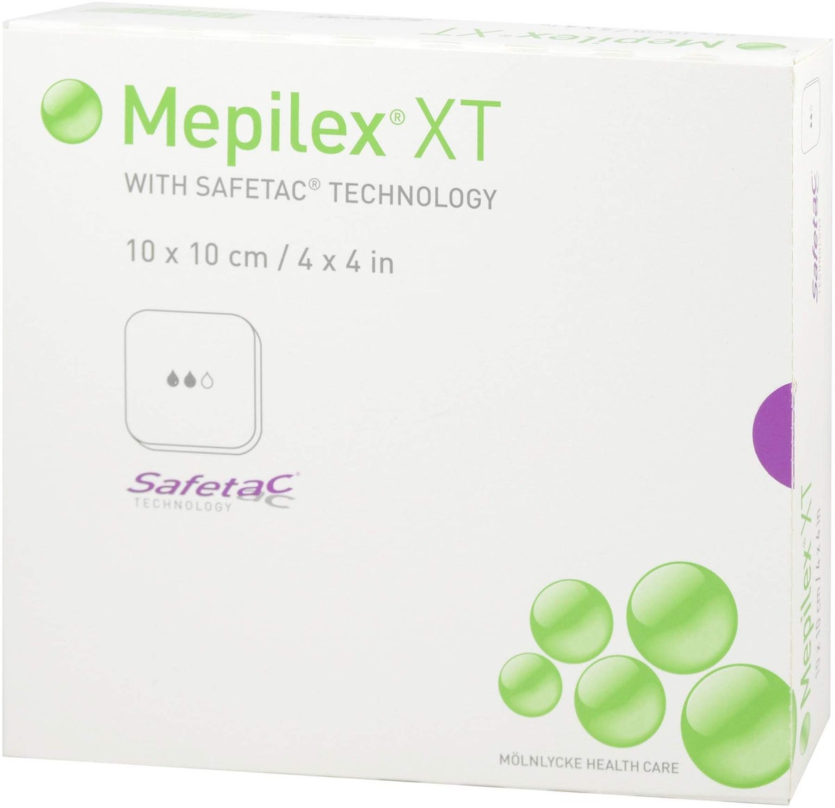 Mepilex Xt 10x10 cm Schaumverband
