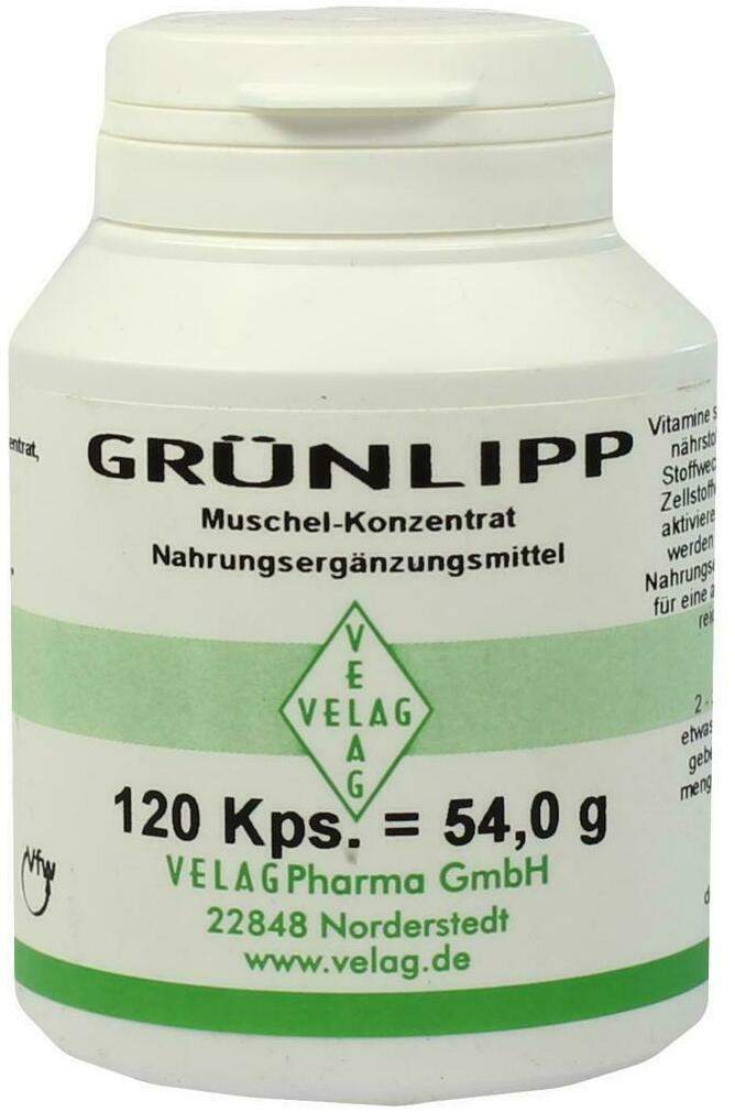 Grünlipp Muschel Konzentrat Kapseln