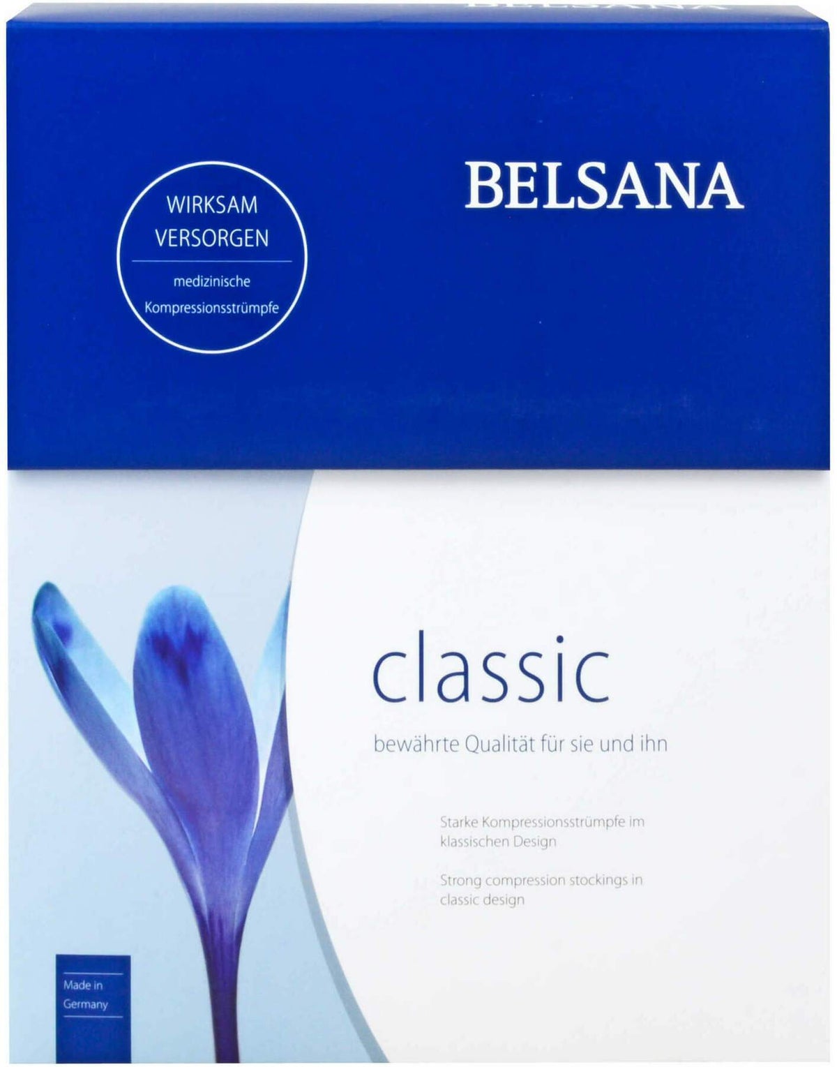 Belsana Classic K2 Ad 4 Anthrazit Mit Spitze L.Fuss 1 Paar