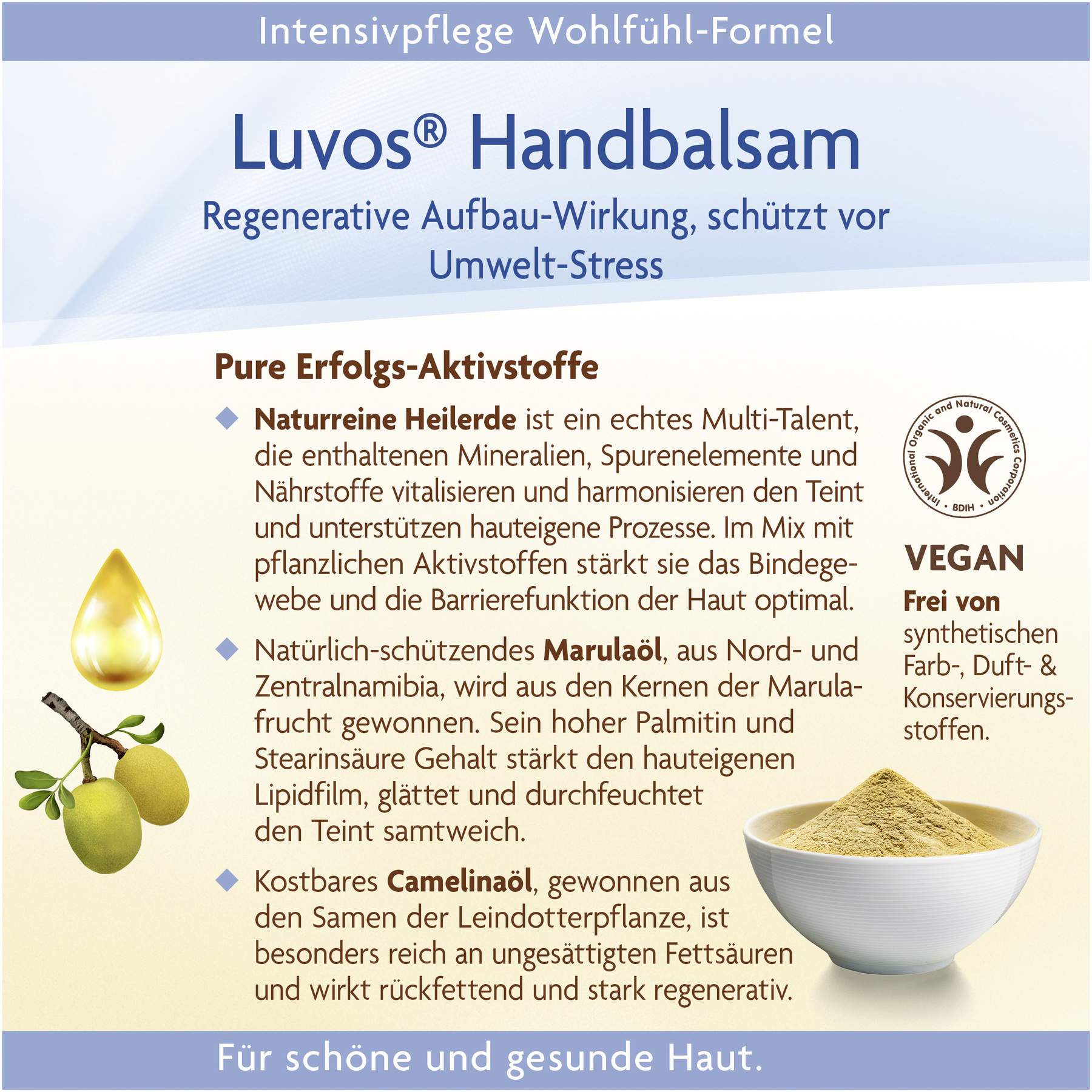 Luvos Naturkosmetik Handbalsam Intensivpflege
