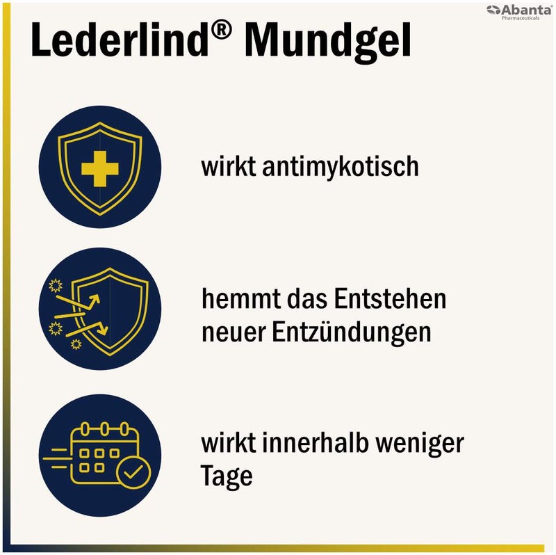 Lederlind 25 g Mundgel