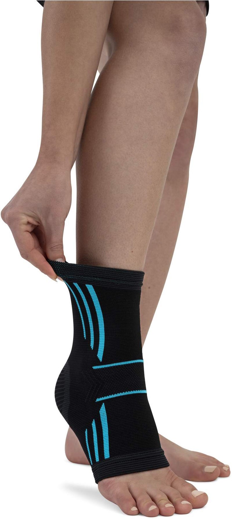 Knöchelstütze, elastisch, schwarz Universalgröße