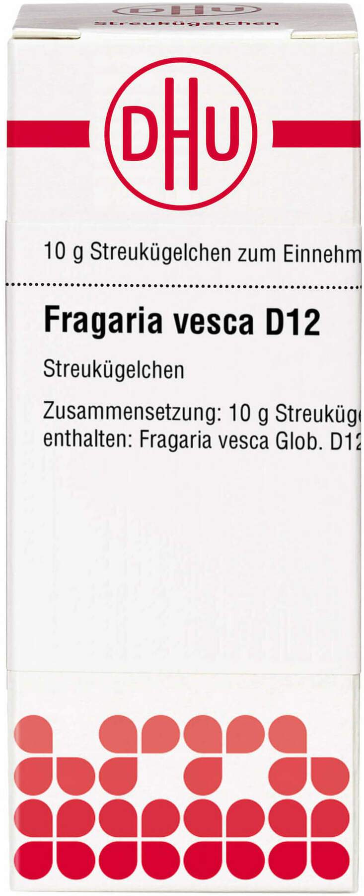 Dhu Fragaria Vesca D12 Globuli 10 G