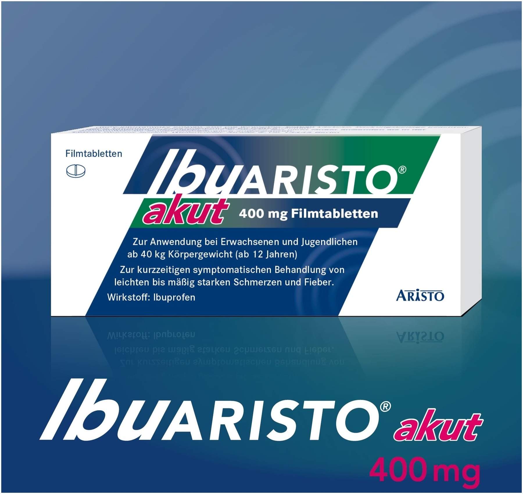 IBUARISTO akut 400 mg 50 Filmtabletten