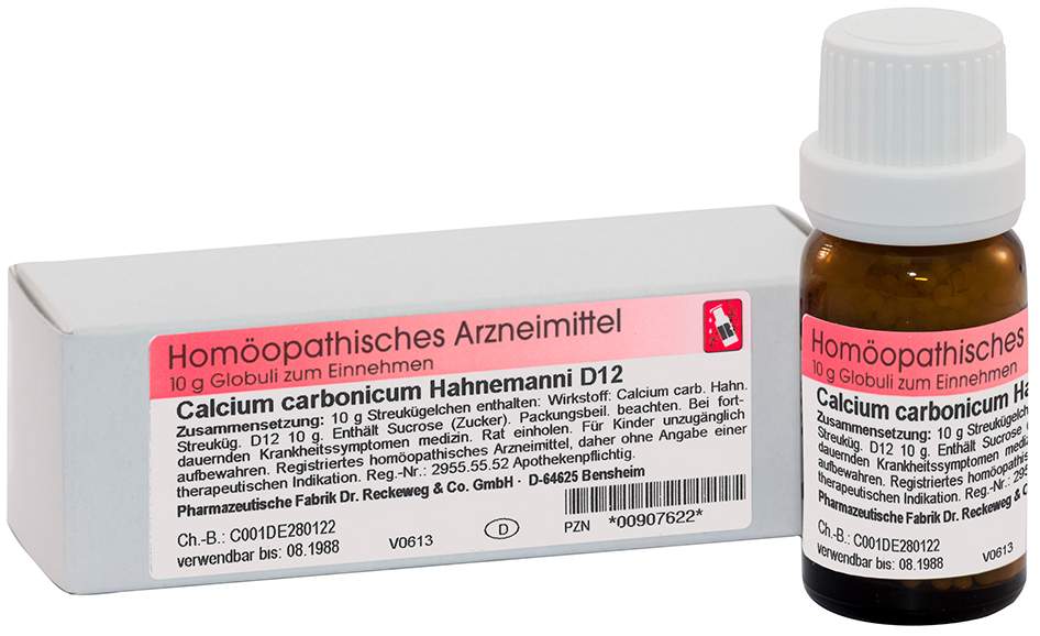 Calcium Carbonicum Hahnemanni D 12 Globuli 10 G