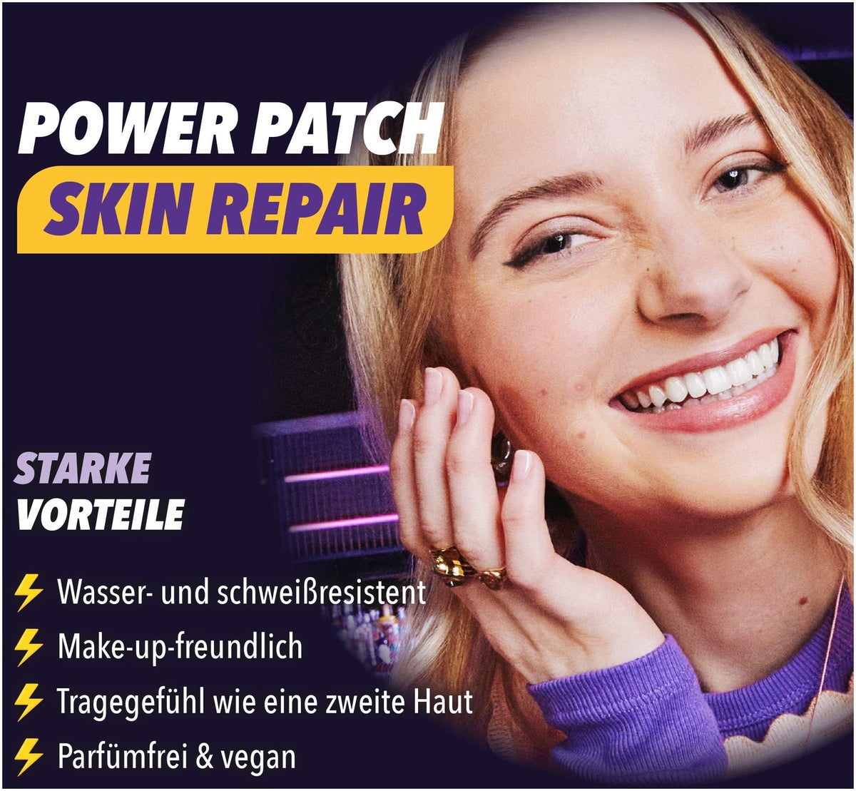 Benzacare Power Patch Skin Repair 23 Pflaster
