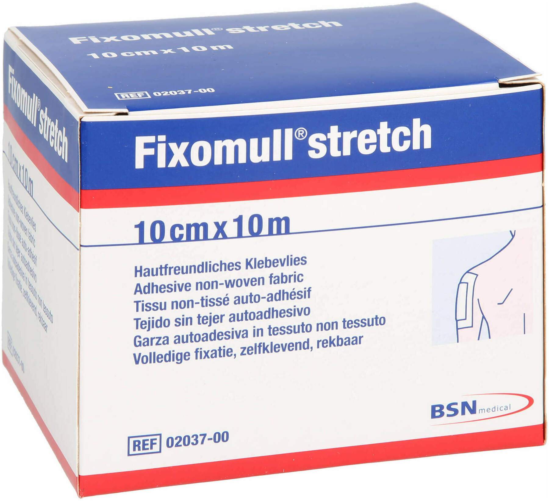 Fixomull Stretch 10 cm X 10 M 1 Stück