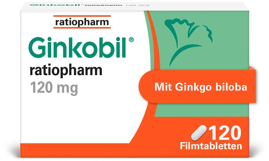 Ginkobil ratiopharm 120 mg 120 Filmtabletten