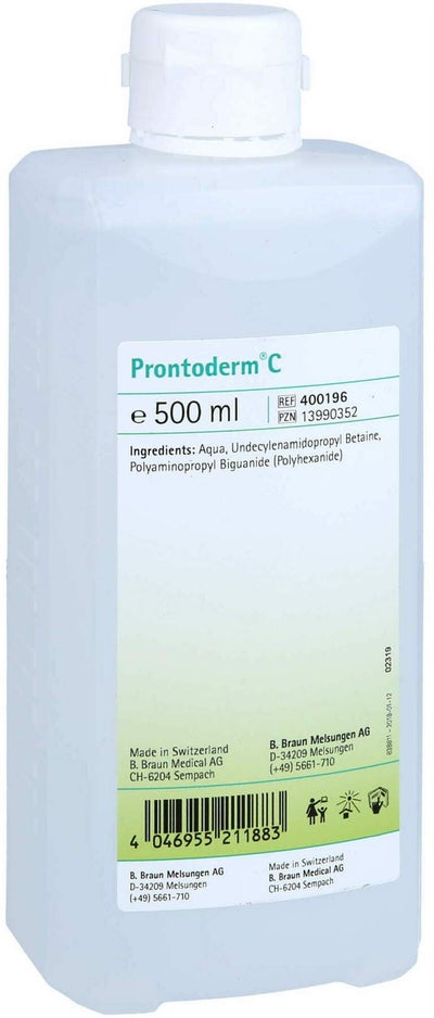 Prontoderm C Hautreinigungslösung 500 ml