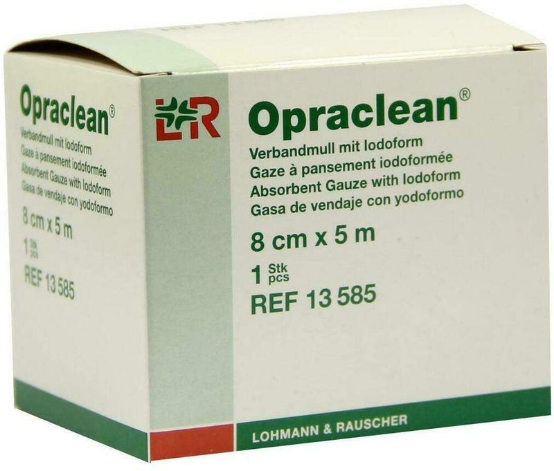Opraclean Verbandmull M.Jodoform 8 Cmx5 M