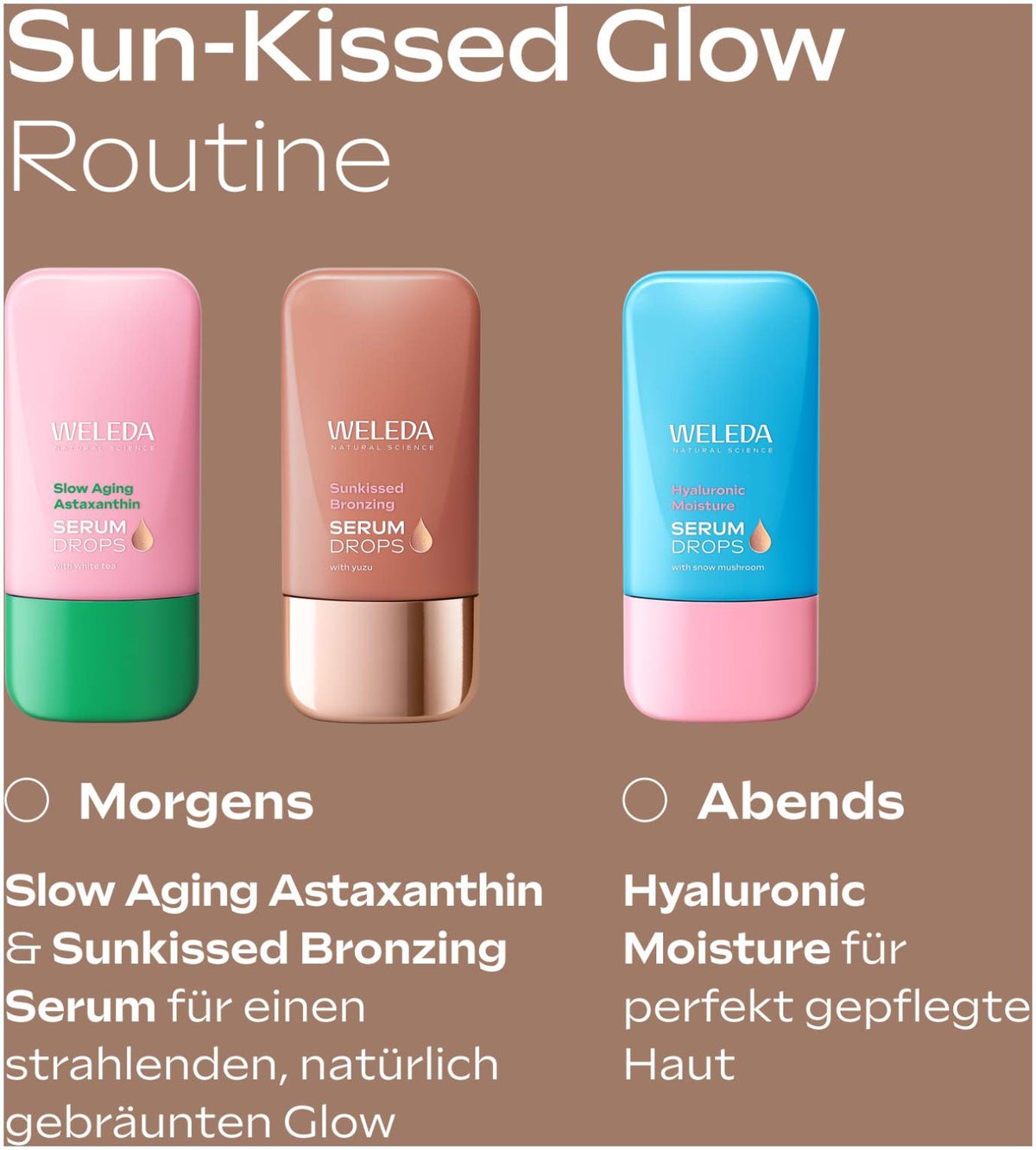 Weleda Sunkissed bronzing Serum Drops 30 ml