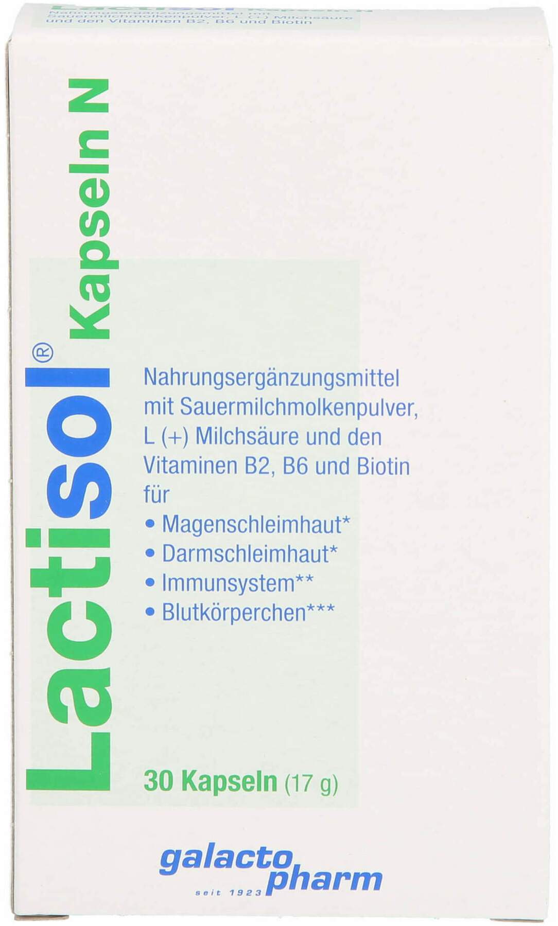 Lactisol 30 Kapseln N