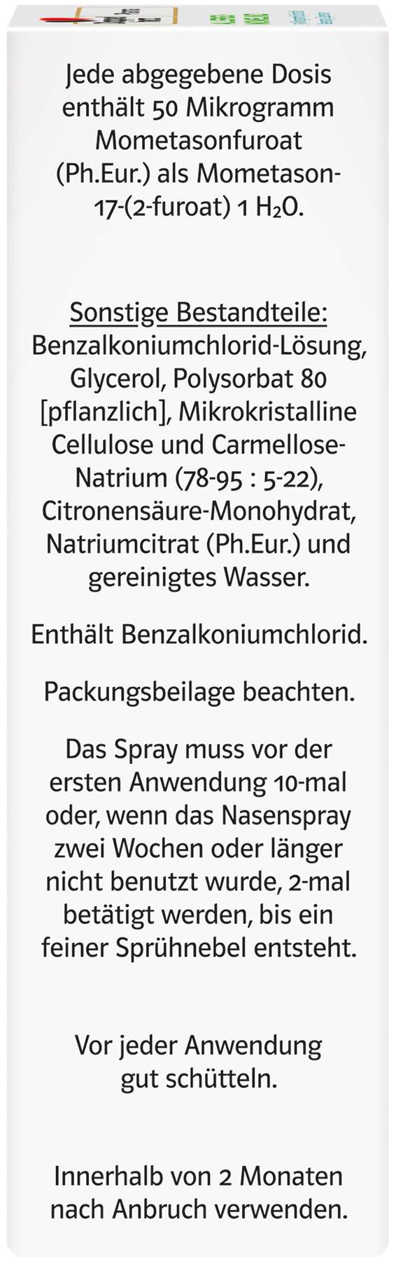 Allergo - Momelind Doppelherz Pharma 18 g Nasenspray