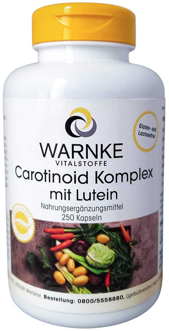 Carotinoid Komplex Kapseln 250 Stück