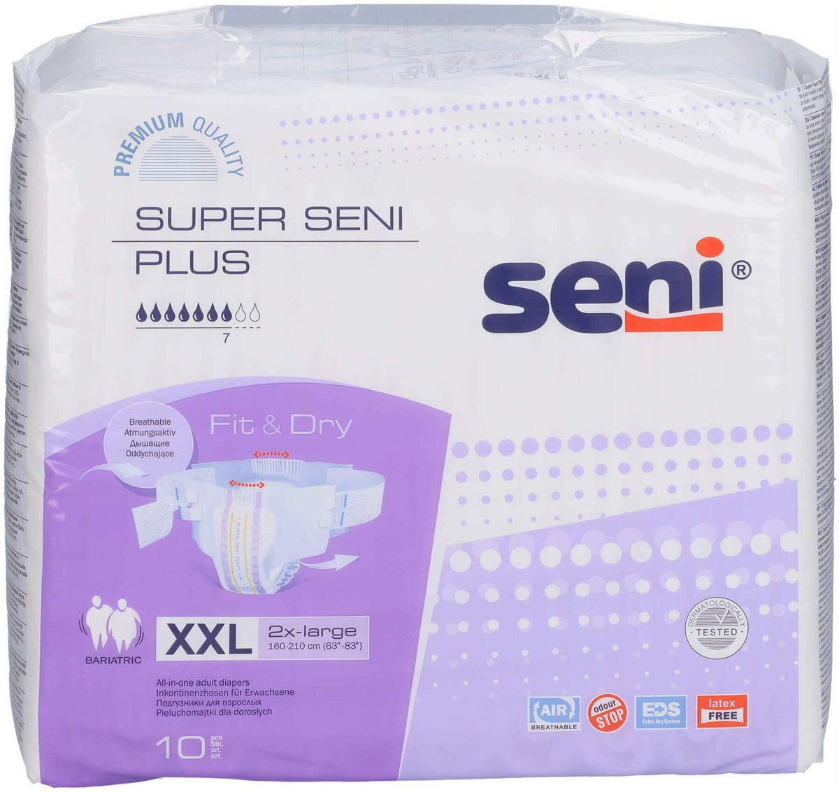 Super Seni Plus Inkontinenzhose Nacht F.E.Gr.5 Xxl