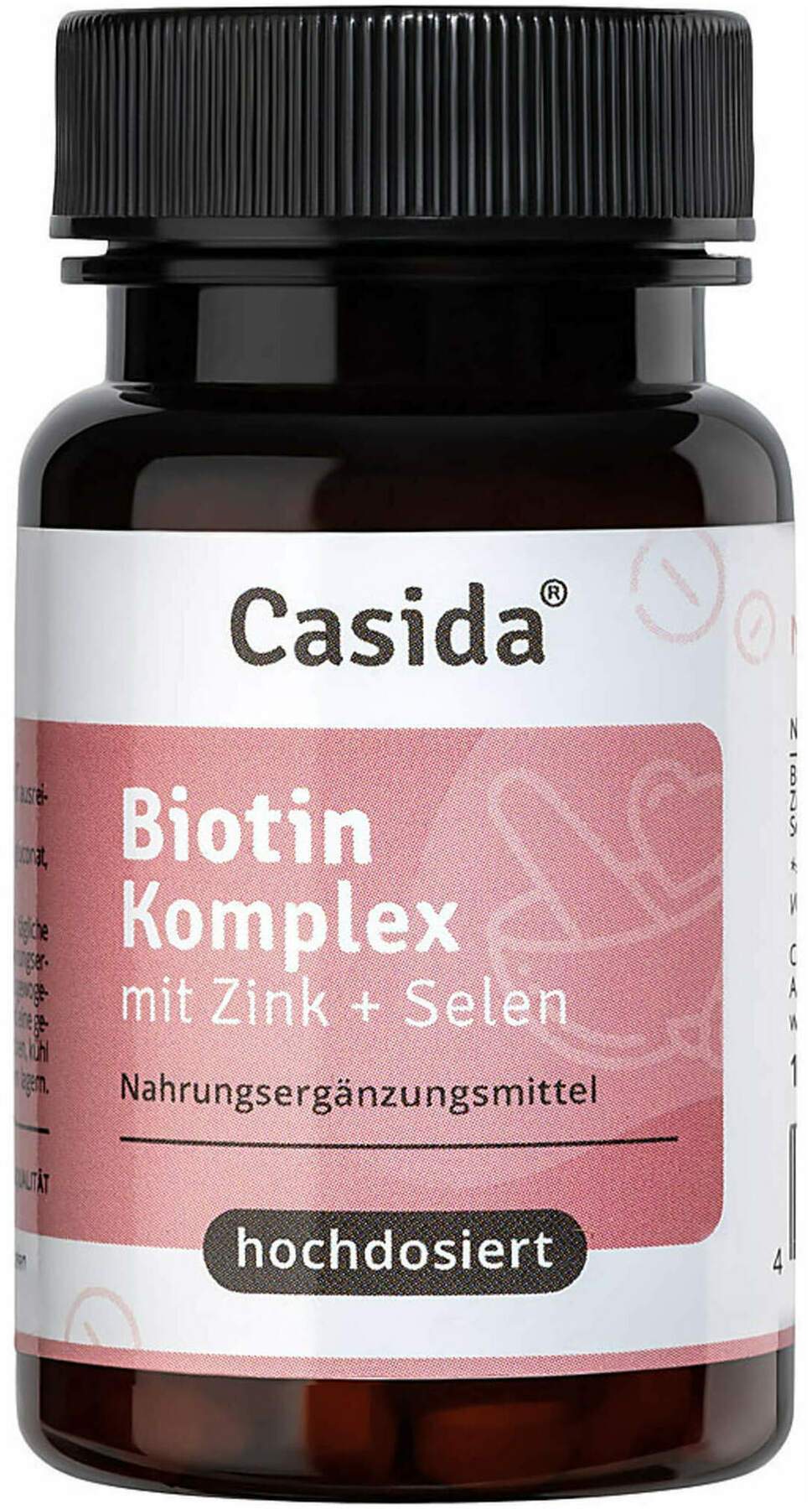 Biotin Komplex 10 mg Hochdosiert + Zink + Selen 180 Tabletten